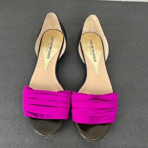 Emporio Armani Slip On Sandals Made in Italy - Picture 3 of 9